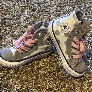 Toddler Girls Converse High Tops